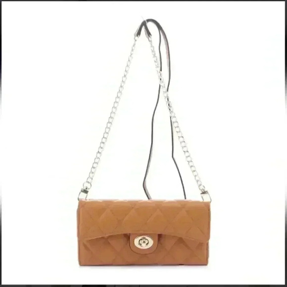 Mali+Lili Capri Wallet Crossbody Tan - Picture 1 of 8